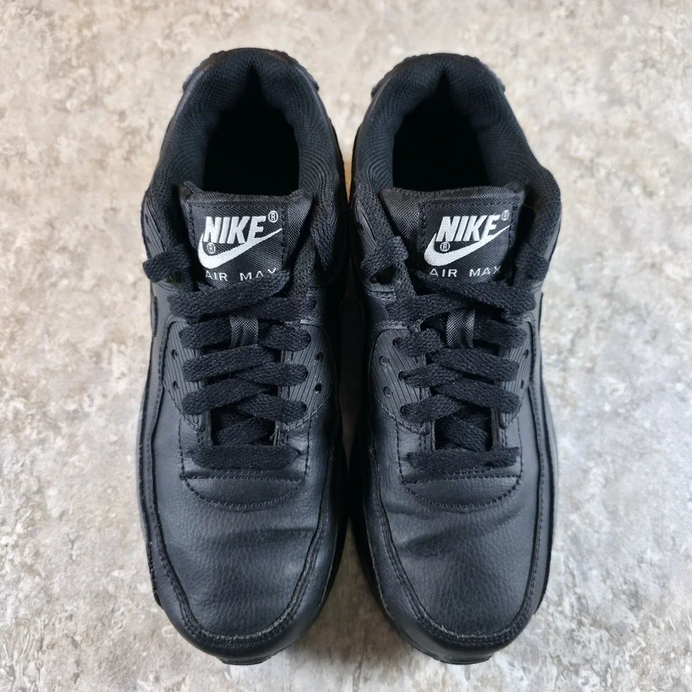 Nike Shoes Womens 6 / Youth 4.5 GS Air Max 90 CD6864-001 Triple Black Sneakers